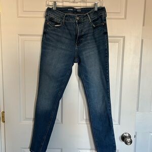 Old Navy Blue Skinny Jeans with Medium to Dark Wash